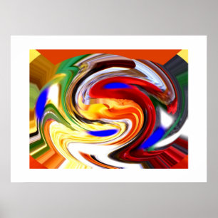 Magic Ball art Poster