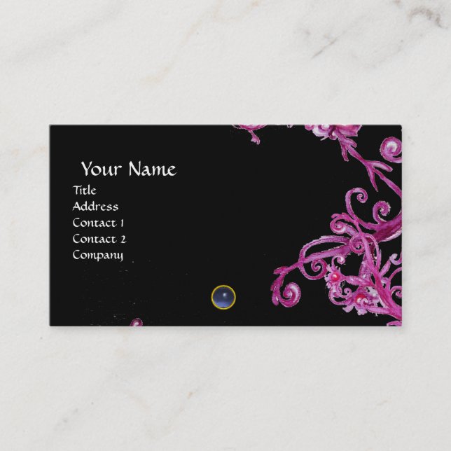 MAGIC BERRIES MONOGRAM Perle Visitenkarte (Vorderseite)