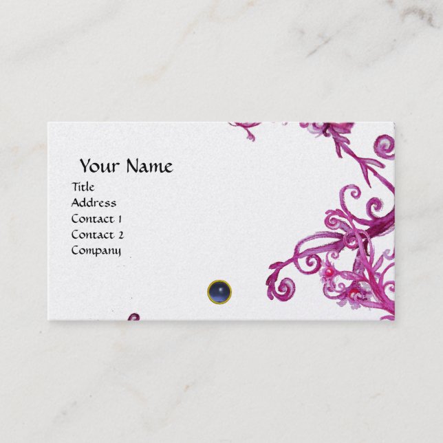 MAGIC BERRIES MONOGRAM Perle Visitenkarte (Vorderseite)