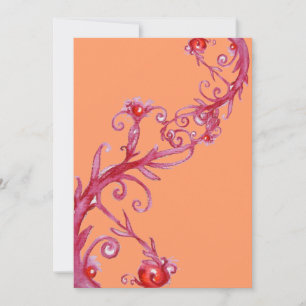 MAGIC BERRIES, rosa Einladung