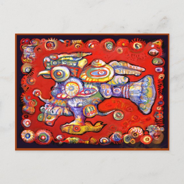 Magic Bird Postcard von Ale Postkarte (Vorderseite)