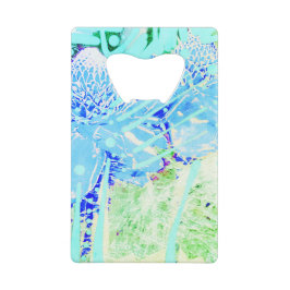 Magic Blue Water Rose Resort Geldbeutel Flaschenöffner