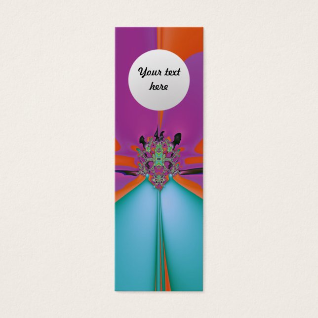 Magic Blume Custom Lesezeichen (Vorderseite)