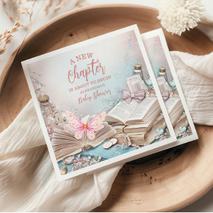 Magic Boho Storybook Babydusche Serviette