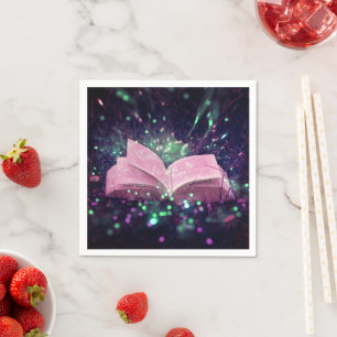 Magic Book Serviette