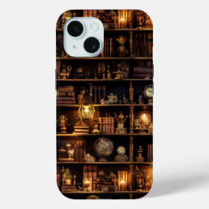 Magic Bookshelf Steampunk Case-Mate iPhone Hülle