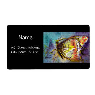 MAGIC BUTTERFLIBE IN BLAU Black