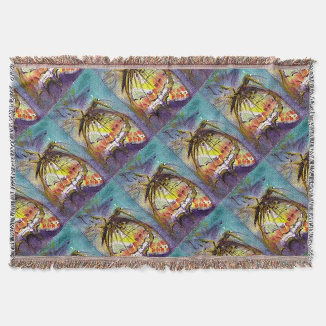 MAGIC BUTTERFLY DECKE (Vorderseite)