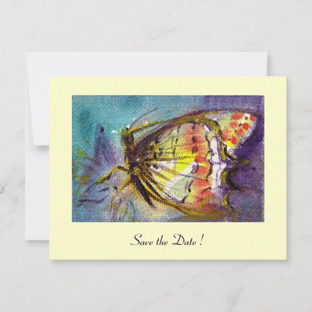 MAGIC BUTTERFLY EINLADUNG (Vorderseite)