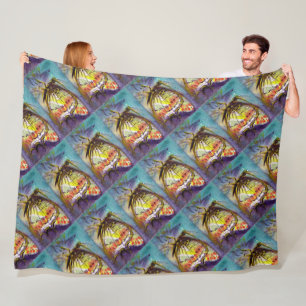 MAGIC BUTTERFLY FLEECEDECKE