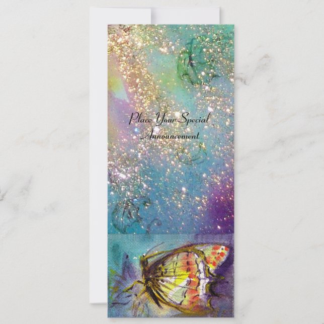 MAGIC BUTTERFLY SAVE THE DATE (Vorderseite)