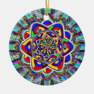 Magic Button-Kette oder Keramik Ornament