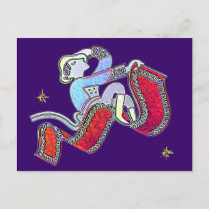 Magic Carpet Ride Postkarte