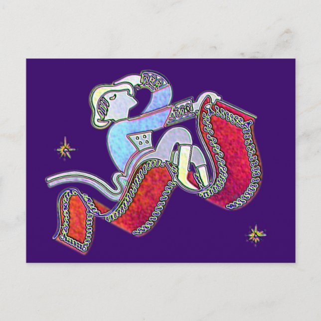 Magic Carpet Ride Postkarte (Vorderseite)