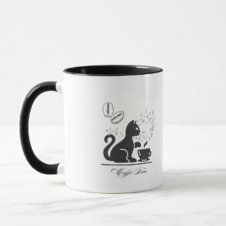 Magic Cat Tasse - Mystische Schwarze Katze