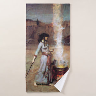 Magic Circle, John William Waterhouse Badehandtuch