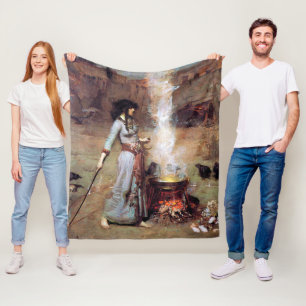 Magic Circle, John William Waterhouse Fleecedecke