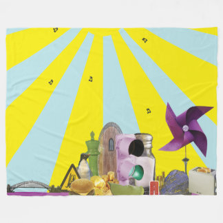 Magic City Blanket Fleecedecke