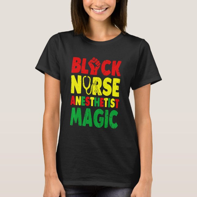 Magic Crna T-Shirt (Vorderseite)