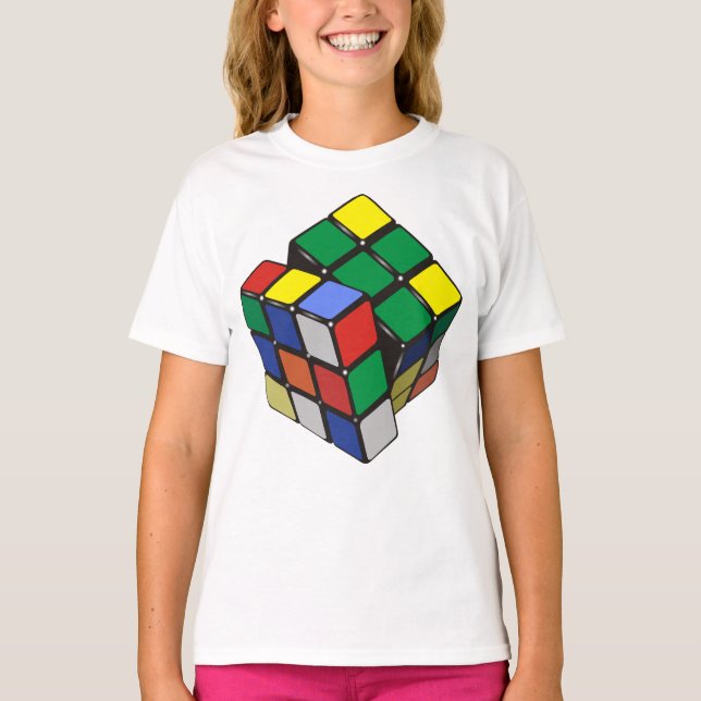 Magic Cube Boy Man Girl T-Shirt (Vorderseite)