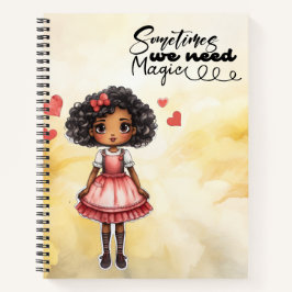 Magic Cutout Feminine Notebook Notizbuch