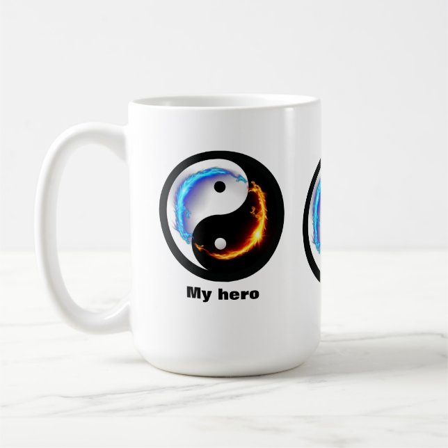 Magic Dragon fantasy art Kaffeetasse (Links)