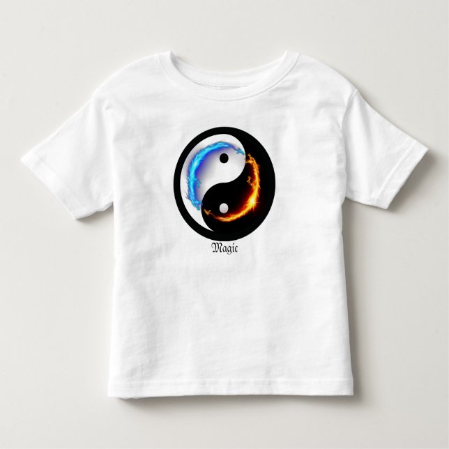 Magic Dragon fantasy art Kleinkind T-shirt (Vorderseite)