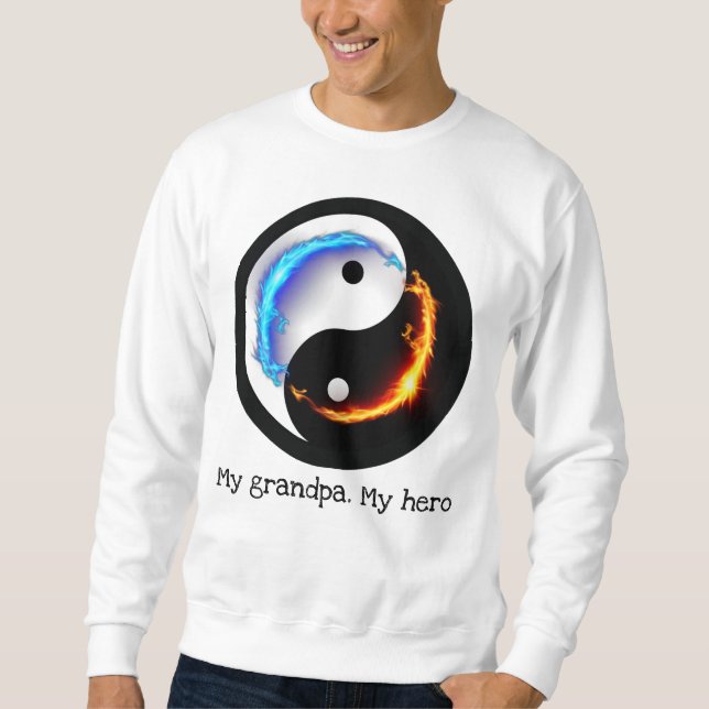Magic Dragon fantasy art Sweatshirt (Vorderseite)