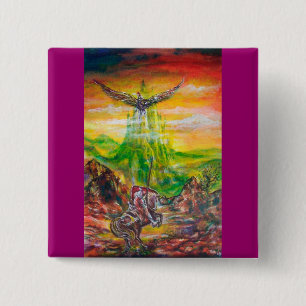 MAGIC DUEL ZWISCHEN BRADAMANT UND NEGROMANCER BUTTON