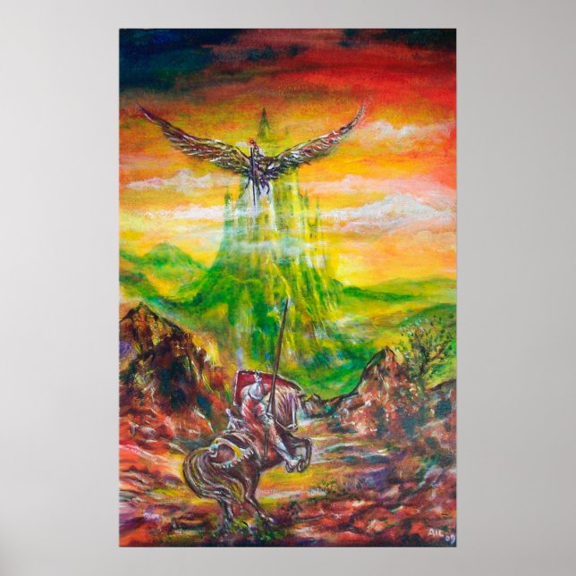 MAGIC DUEL ZWISCHEN BRADAMANT UND NEGROMANCER POSTER (Vorne)