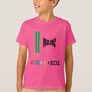MAGIC ECOLE BLUE-JERSEY-T-Shirt T-Shirt