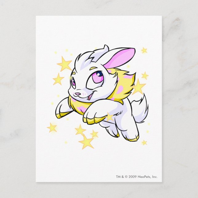 Magic Electric Cybunny Postkarte (Vorderseite)