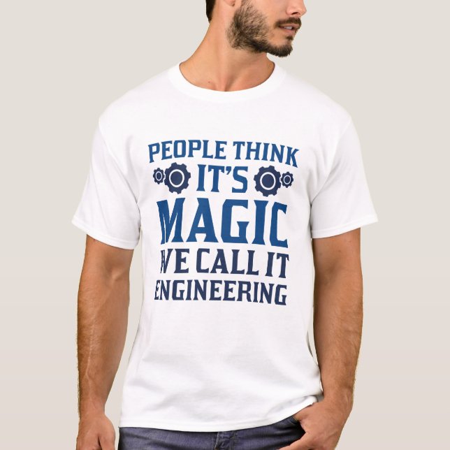 Magic Engineering T-Shirt (Vorderseite)