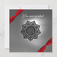 MAGIC EVENT Farbband weiß rot