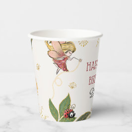 Magic Fairy Birthday Party Paper Cups Pappbecher