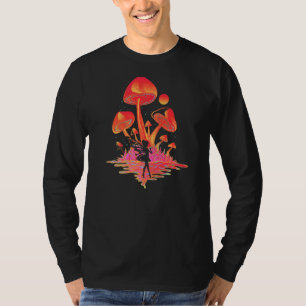 Magic Fairy Dust Mushrooms Fairycore Goblincore Fa T-Shirt