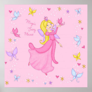 Magic Fairy Princess Poster