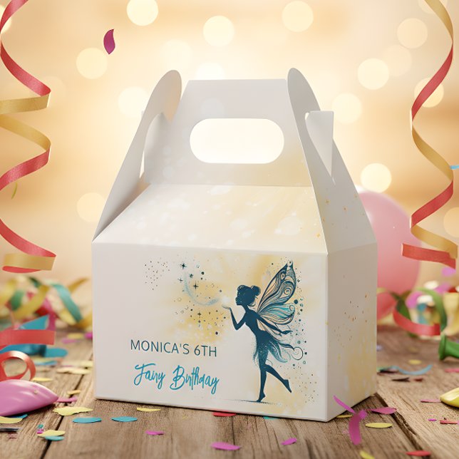 Magic Fairy Staub und Sterne Kindergeburtstag Geschenkschachtel (Von Creator hochgeladen)