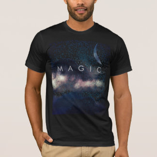 Magic Fantasy Astronomie Crescent Wolken T-Shirt