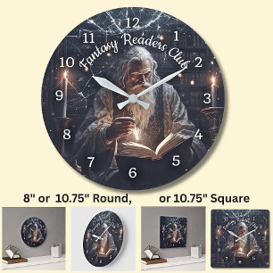 Magic - Fantasy Leserclub Große Wanduhr