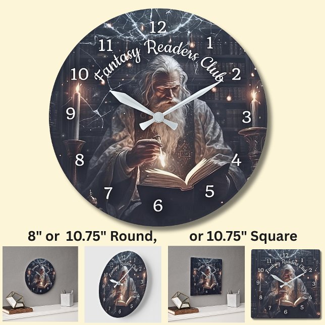 Magic - Fantasy Leserclub  Große Wanduhr (Von Creator hochgeladen)