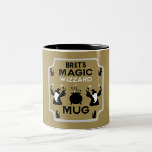 Magic Fantasy Wizard Gift Zweifarbige Tasse