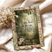 Magic Floral Forest Baby Dusche