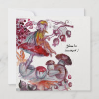 MAGIC FOLLET OF MUSHROOMS Eis white lila red