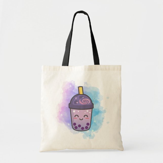 Magic Galaxy Boba Tea | Zolltarifbeutel Tragetasche (Vorne)