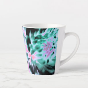 Magic Garden Blume Print Latte Tasse
