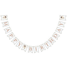 Magic Garden Fairy Birthday Banner