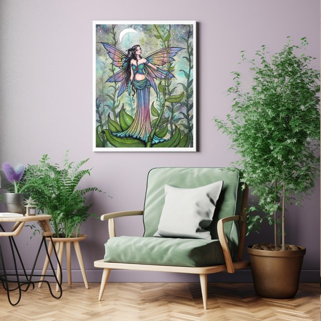 Magic Garden Fairy Fantasy Kunst, Dichtung und Mus Poster (Von Creator hochgeladen)