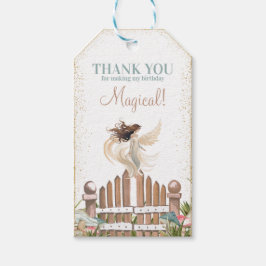 Magic Garden Fairy - Geschenk Tag Geschenkanhänger