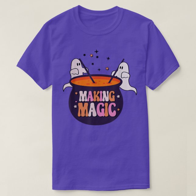 Magic Ghost Witch Posion Hexe Vibes Spooky machen T-Shirt (Design vorne)